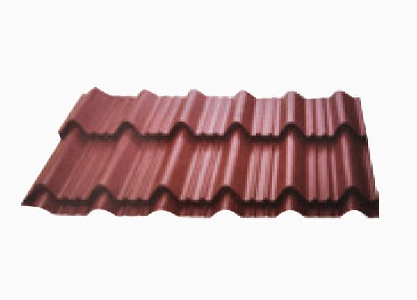 PPGI Corrugated Steel Roofing rudentis ad Aedificium Material